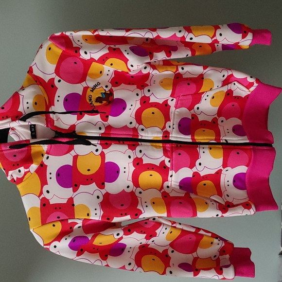 LMFH Other - NWT Girl's Light Fleece Froggy Jacket